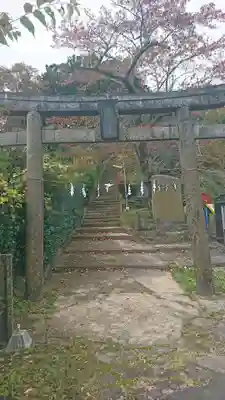 大日孁神社の鳥居