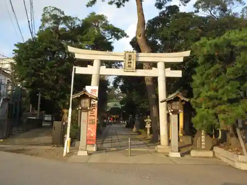 菊田神社の鳥居