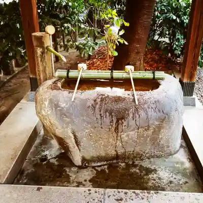 蔵前神社の手水舎