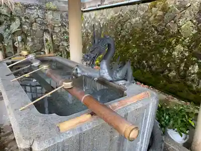 不動寺の手水舎