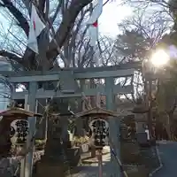 前原御嶽神社の鳥居