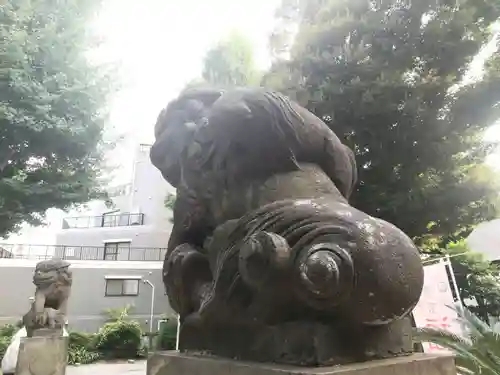 下神明天祖神社の狛犬