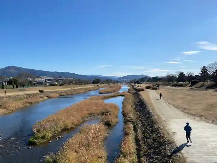 賀茂御祖神社(下鴨神社)の周辺