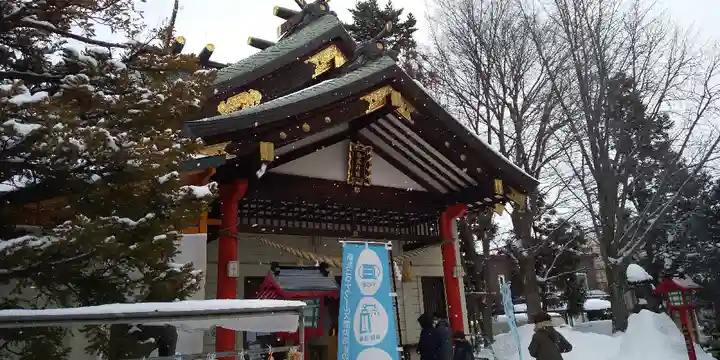 発寒神社の本殿・本堂