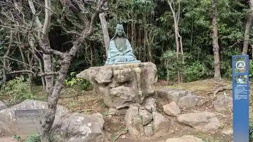 江島神社の像