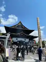 善光寺の本殿・本堂