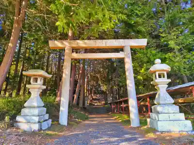 小山神社の鳥居