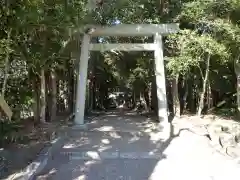 忍山神社の鳥居