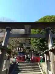 高尾山麓氷川神社の鳥居