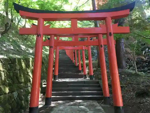 有子山稲荷神社の鳥居