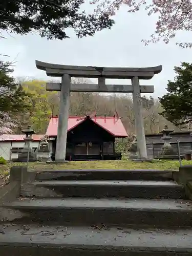 浜益神社の鳥居