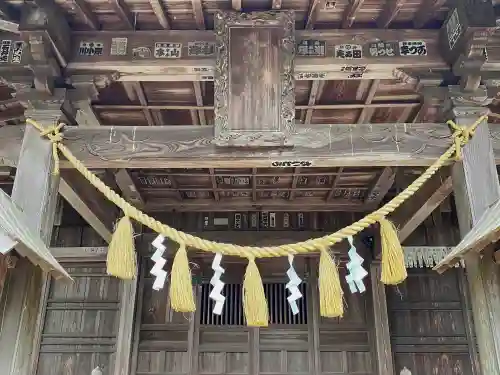 有賀神社の本殿・本堂