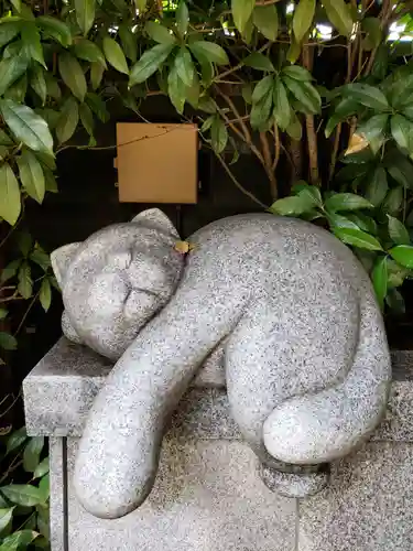 白山神社の狛犬