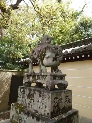 北野天満宮の狛犬