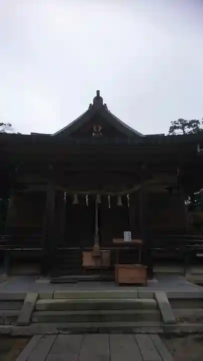 中嶋神社の本殿・本堂