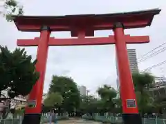 尼崎えびす神社の鳥居