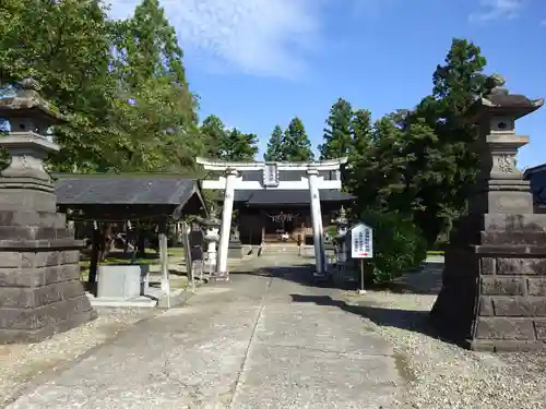 出雲神社の鳥居