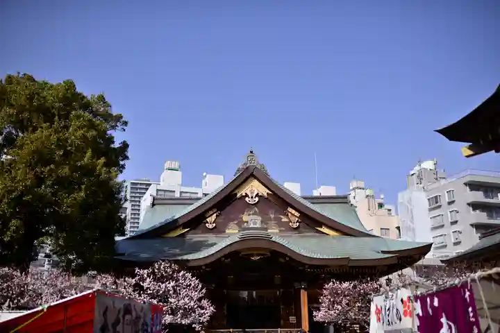湯島天満宮の本殿・本堂