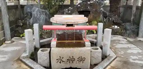題経寺（柴又帝釈天）の手水舎