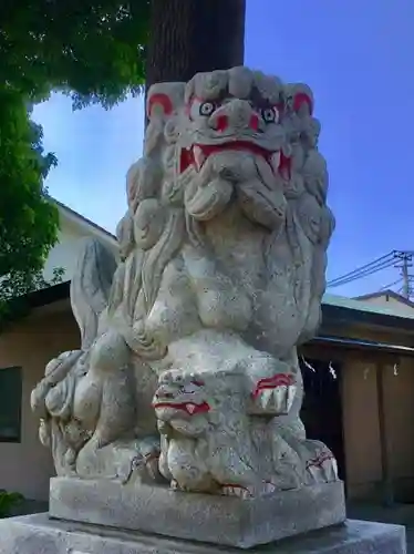 相模原氷川神社の狛犬