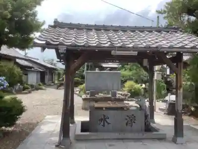 乙津寺　（鏡島弘法）の手水舎