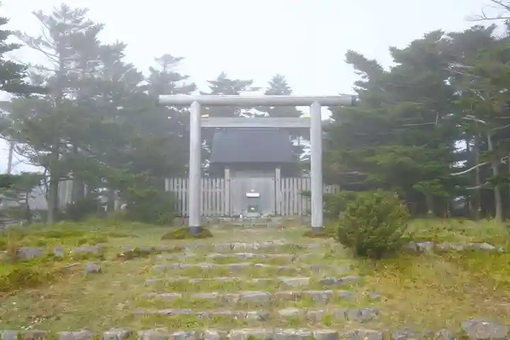 弥山神社(天河大辨財天社奥宮)の鳥居