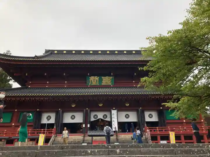 日光山輪王寺三仏堂の本殿・本堂