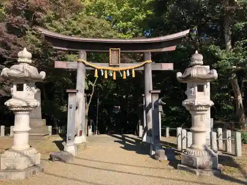 下総国三山　二宮神社の鳥居