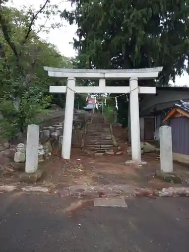 大形鹿島神社の鳥居