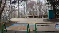 鷹栖神社の庭園