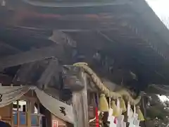 田出宇賀神社の本殿