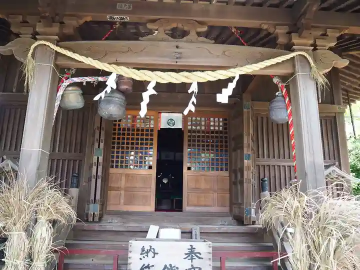 久里浜八幡神社の本殿・本堂