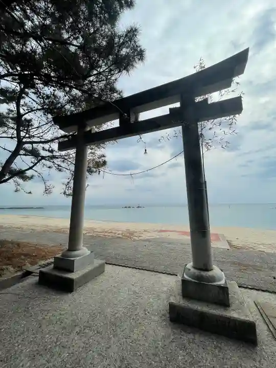 八幡奈多宮の鳥居