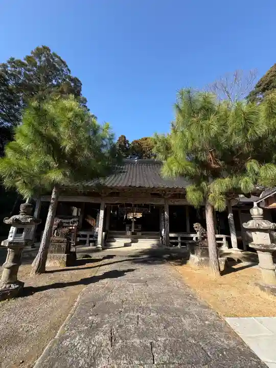 糸島市宇美八幡宮の本殿・本堂