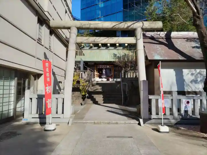 六本木天祖神社の鳥居