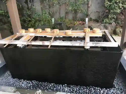 検見川神社の手水舎