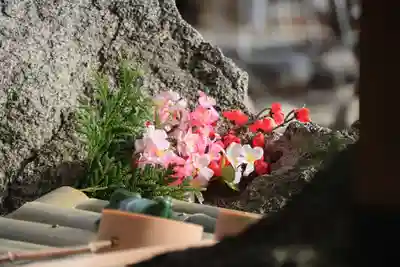 阿久津「田村神社」（郡山市阿久津町）旧社名：伊豆箱根三嶋三社の手水舎