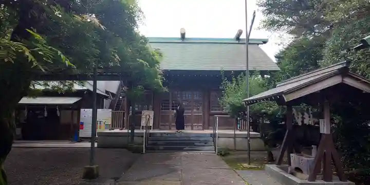 國領神社の本殿・本堂