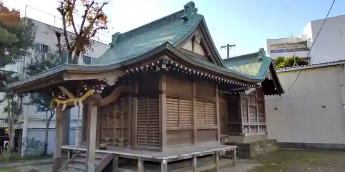 町屋神社の本殿