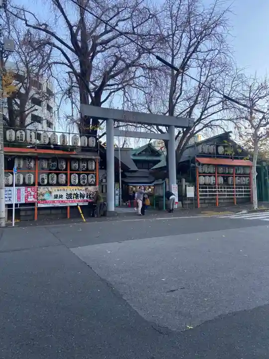 波除神社(波除稲荷神社)の鳥居