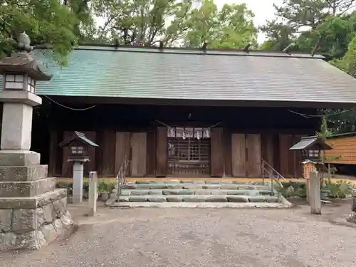 蒲神明宮の本殿・本堂