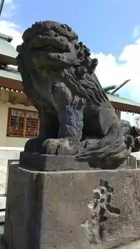 石濱神社の狛犬