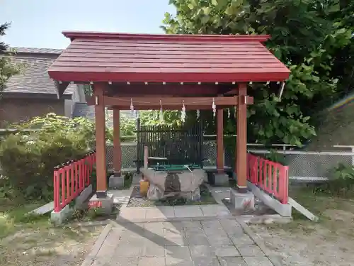 潮見ヶ岡神社の手水舎