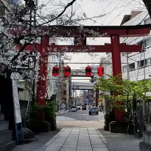 木場 洲﨑神社の鳥居