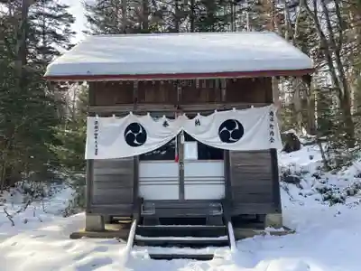 糠平神社の本殿・本堂