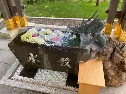 西野神社の手水舎