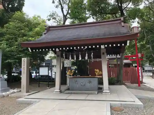 富岡八幡宮の手水舎