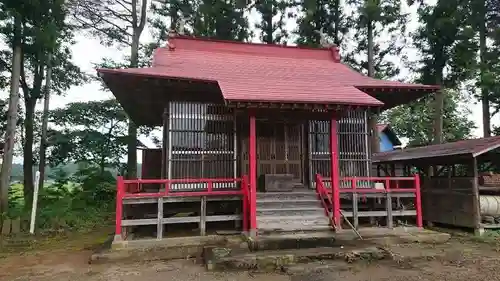 表刀神社の本殿