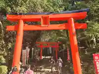 天開稲荷社の鳥居