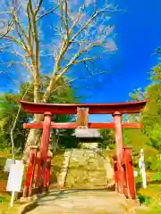 蛟蝄神社門の宮の鳥居